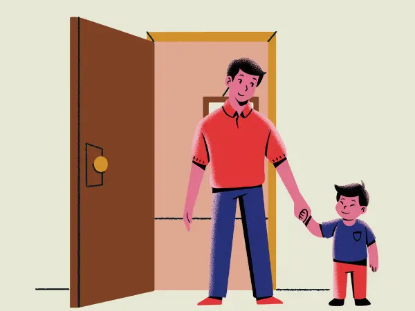 彼氏を連れてきた日
彼氏と甥っ子が手をつないで登場は、今考えると茶番